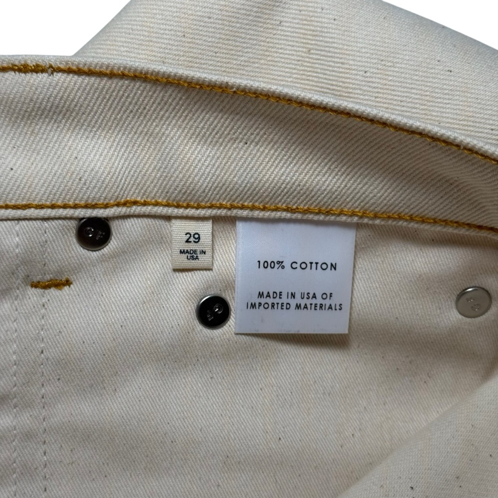 GRLFRND Boyfriend Jeans in Cream - Picture 13 of 16